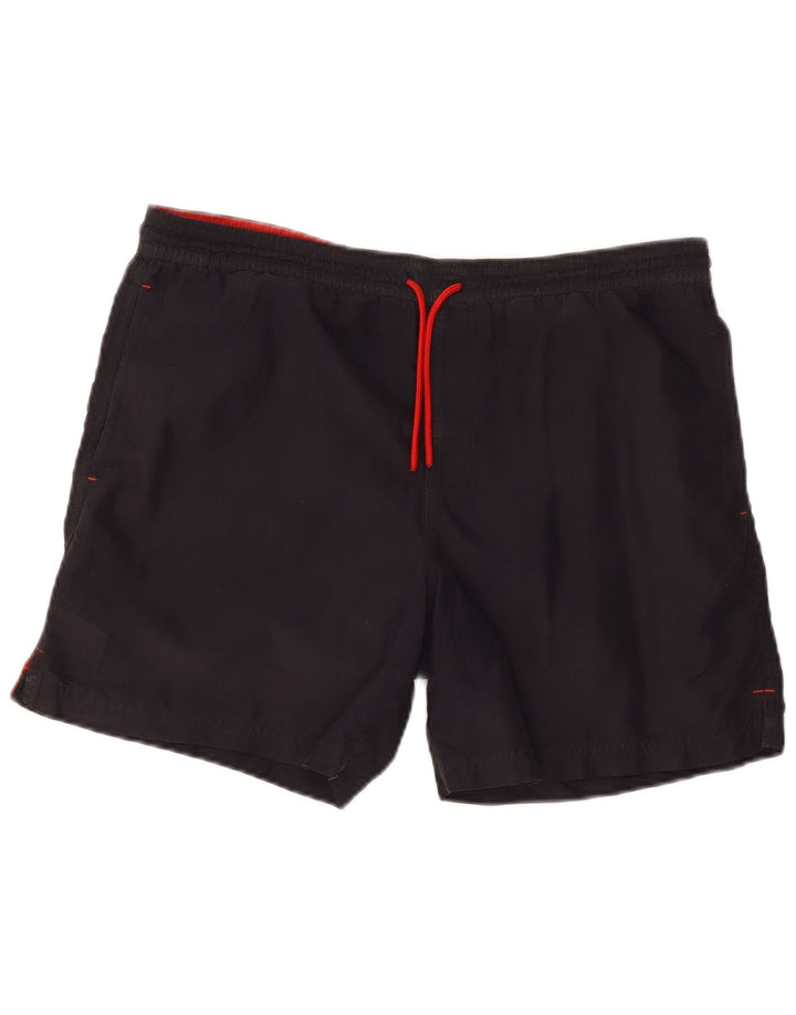 Pantaloncini da bagno da uomo Marks & Spencer medio poliestere blu navy