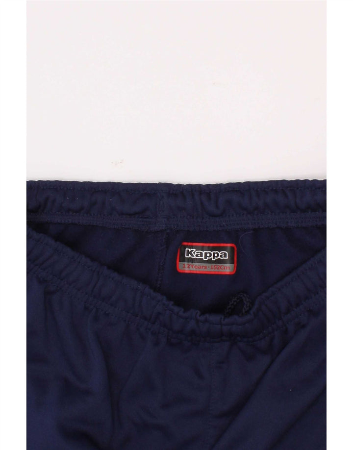 Pantaloni Tuta Bambino Kappa 11-12 Anni Blu Navy