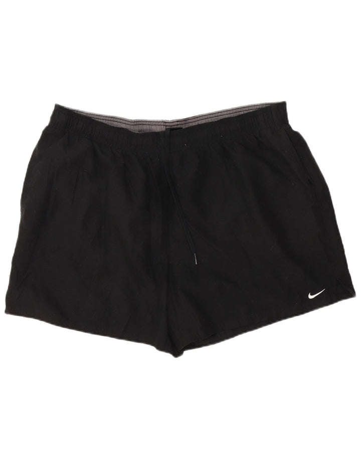 Pantaloncini sportivi Nike da uomo 2XL poliestere nero
