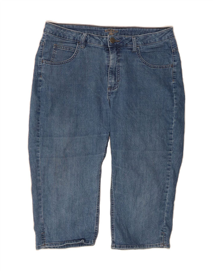 LEE Womens Riders Capri Jeans US 14 Large W32 L18 Blue Cotton Vintage Lee and Second-Hand Lee from Messina Hembry 