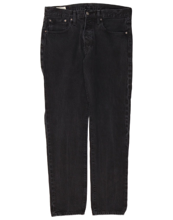 Levi's Uomo 501 Jeans dritti W32 L29 Cotone Nero