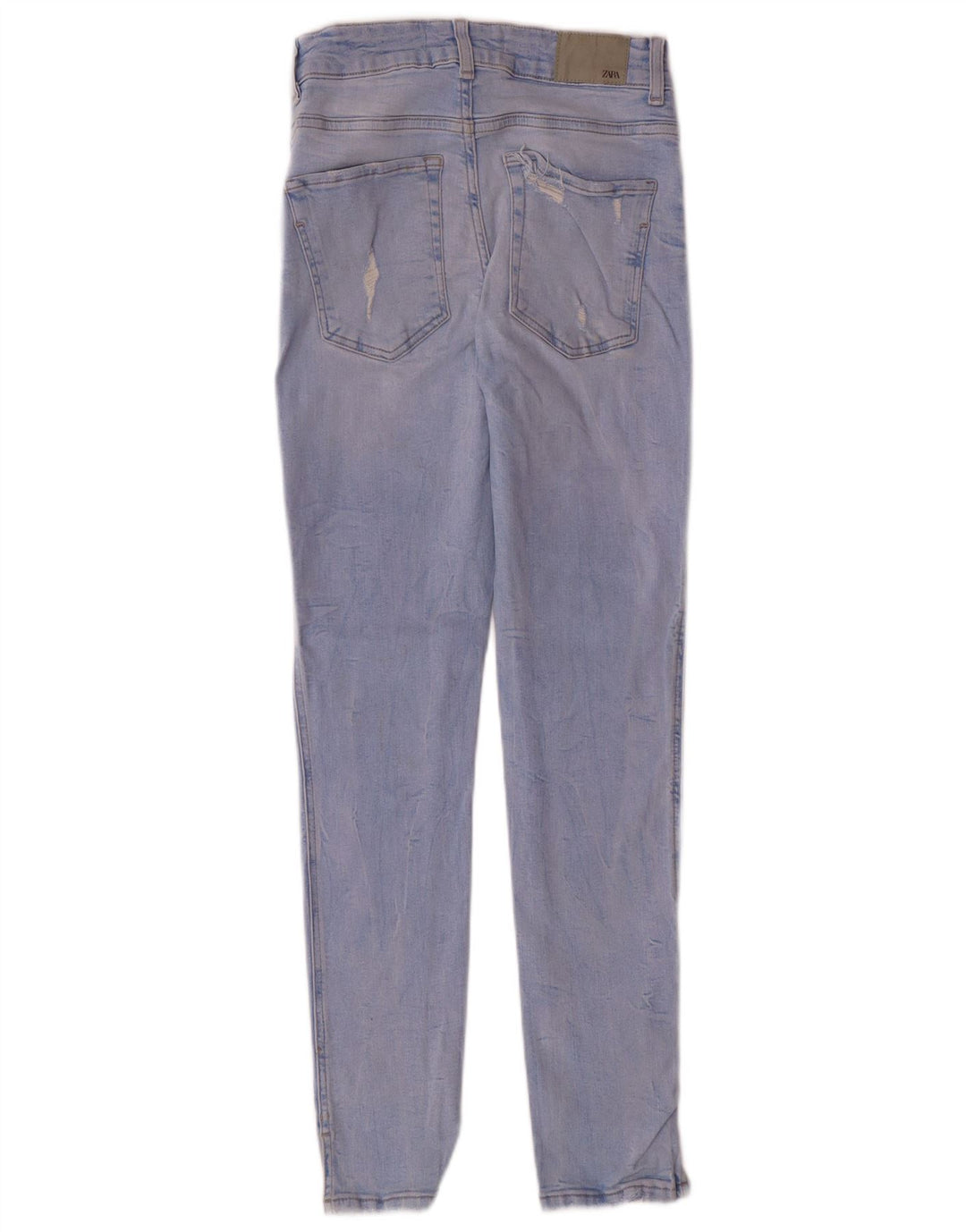 Jeans skinny da donna Zara EU 36 XS W26 L27 cotone blu moderno