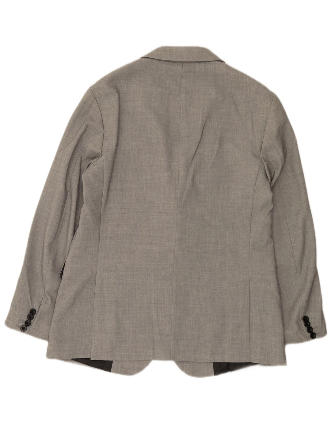 Giacca blazer da uomo a 2 bottoni Zara EU 50 poliestere grigio medio