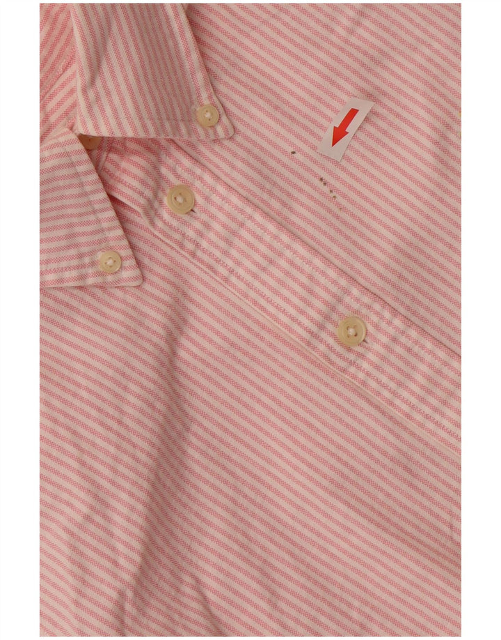 Camicia Ralph Lauren da uomo su misura piccola in cotone a righe rosa