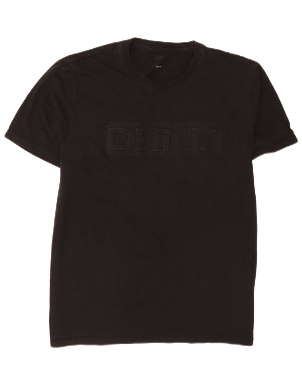 T-shirt grafica da uomo Dkny Top nera media