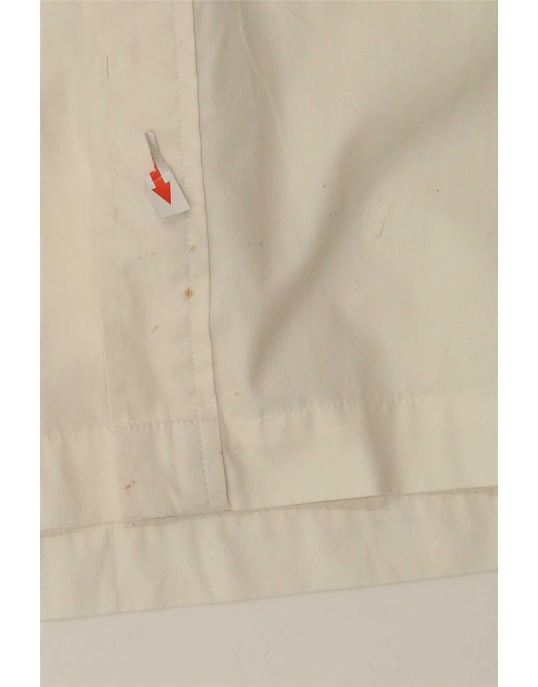 Camicia a maniche corte da uomo Levi's Large in cotone bianco sporco