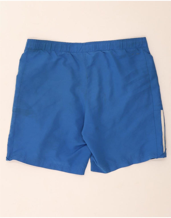 Pantaloncini sportivi Adidas Climalite da uomo grandi in poliestere blu