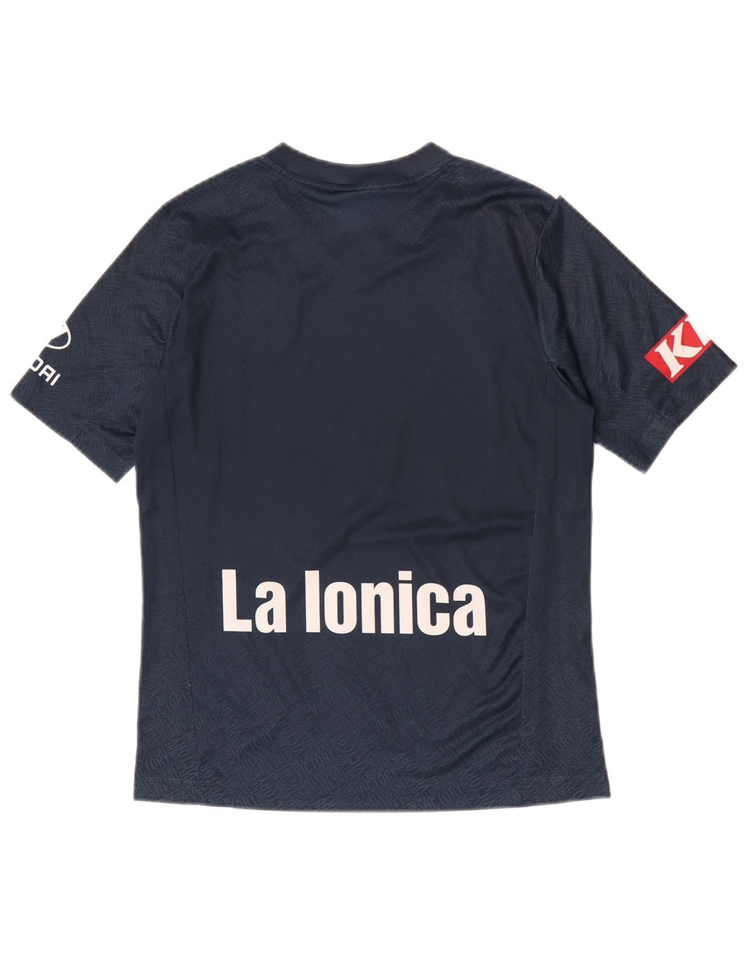 T-shirt grafica Adidas da ragazzo Climalite 13-14 anni in poliestere blu navy