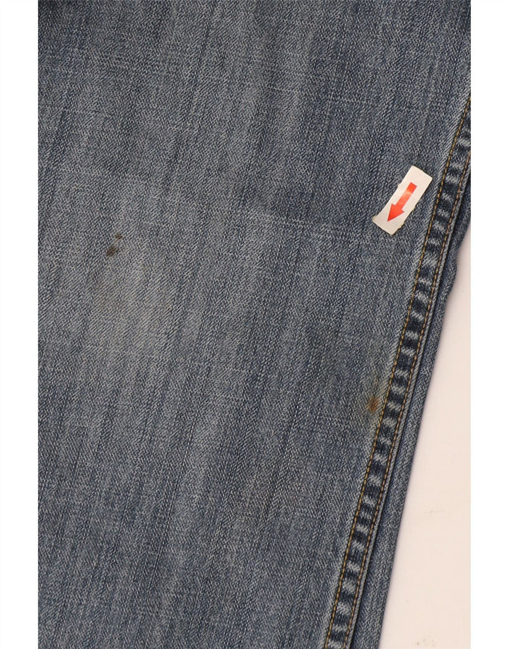Levi's Donna 527 Jeans Bootcut a vita bassa W32 L34 Cotone Blu