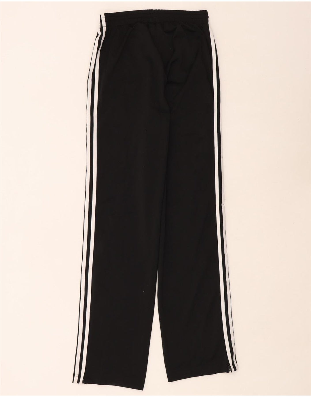 Pantaloni della tuta da donna Adidas UK 8 Small Poliestere nero