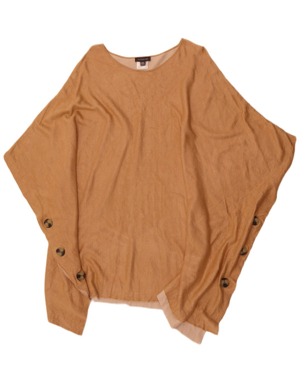 Maglione poncho da donna Autograph UK 14 Cotone beige medio