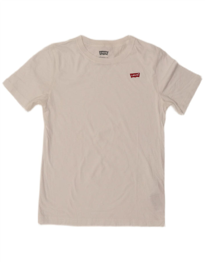T-shirt LEVI'S per ragazzi 13-14 anni in cotone bianco