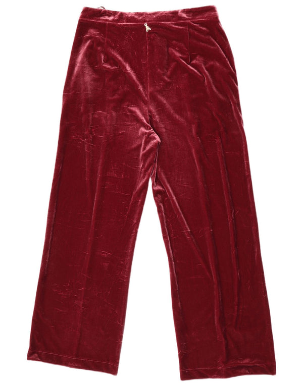 Patrizia Pepe Pantaloni casual a gamba larga da donna IT 46 Large W32 L29 Marrone