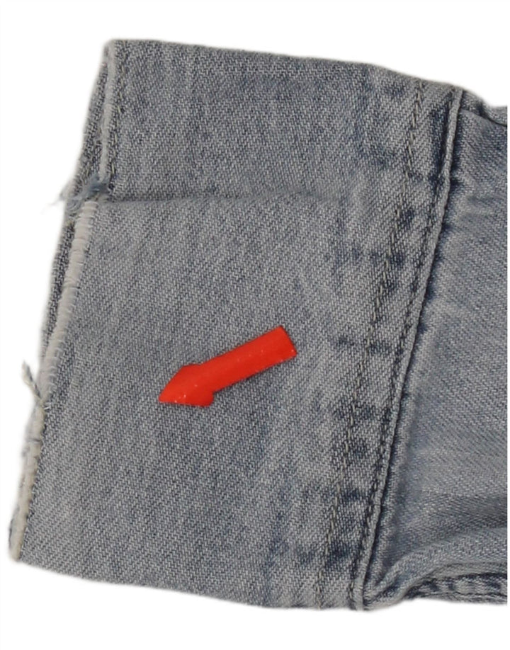 Camicia in denim vestibilità regolare da donna Rifle UK 12 Cotone blu medio
