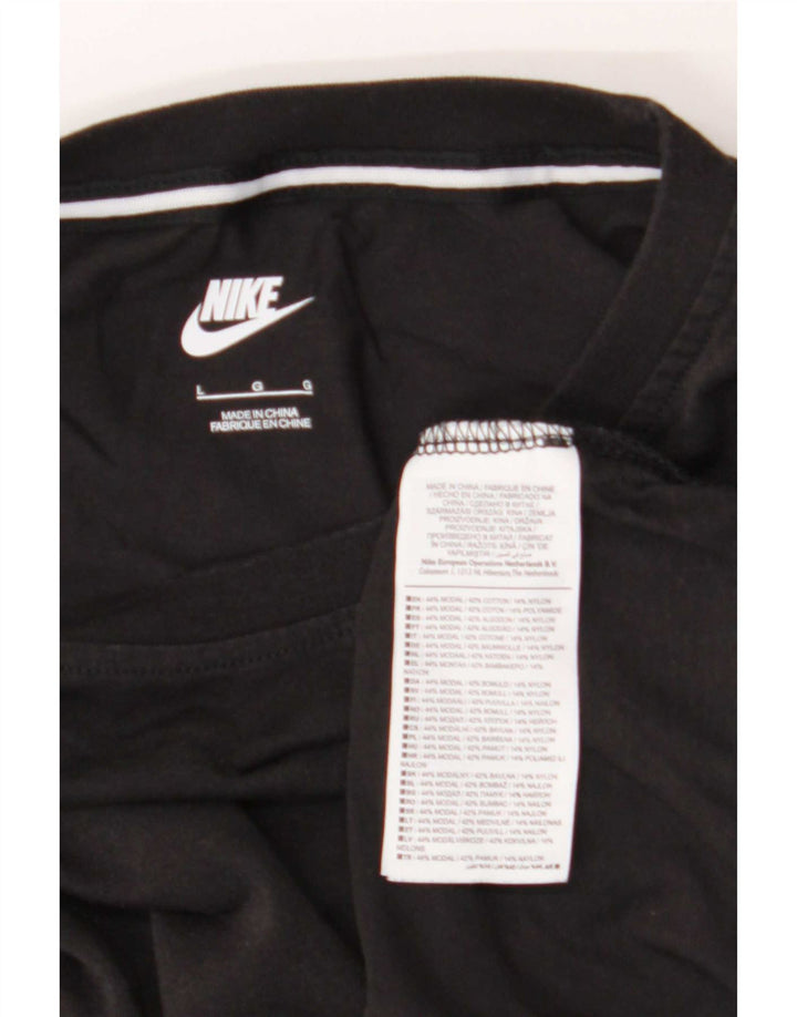T-shirt da uomo Nike Top Large Nero Modal