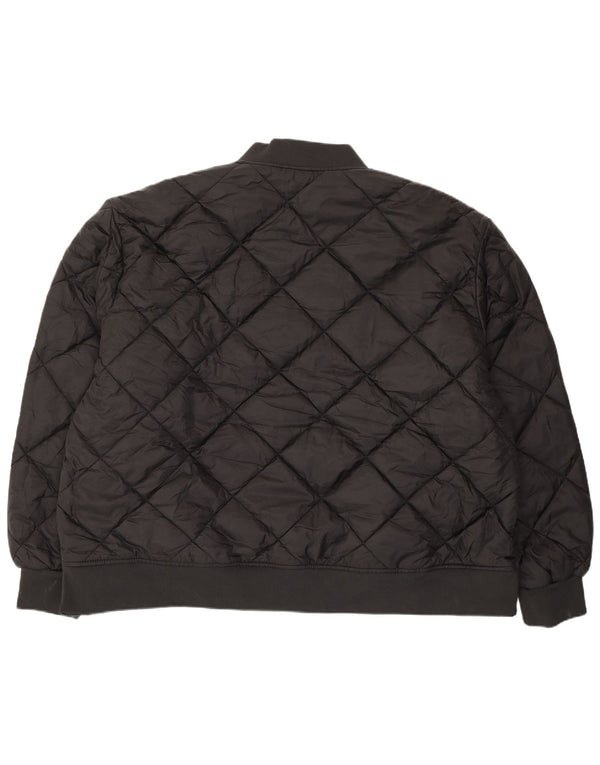 DICKIES Giacca trapuntata da uomo UK 48 4XL Nylon nero