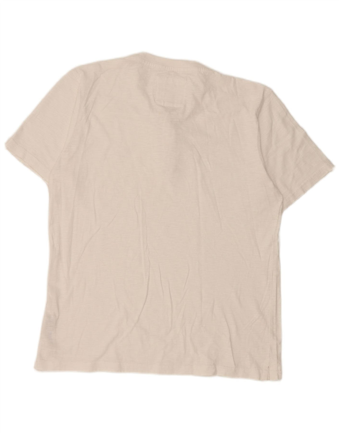 T-shirt da uomo Fat Face Top grande in cotone bianco