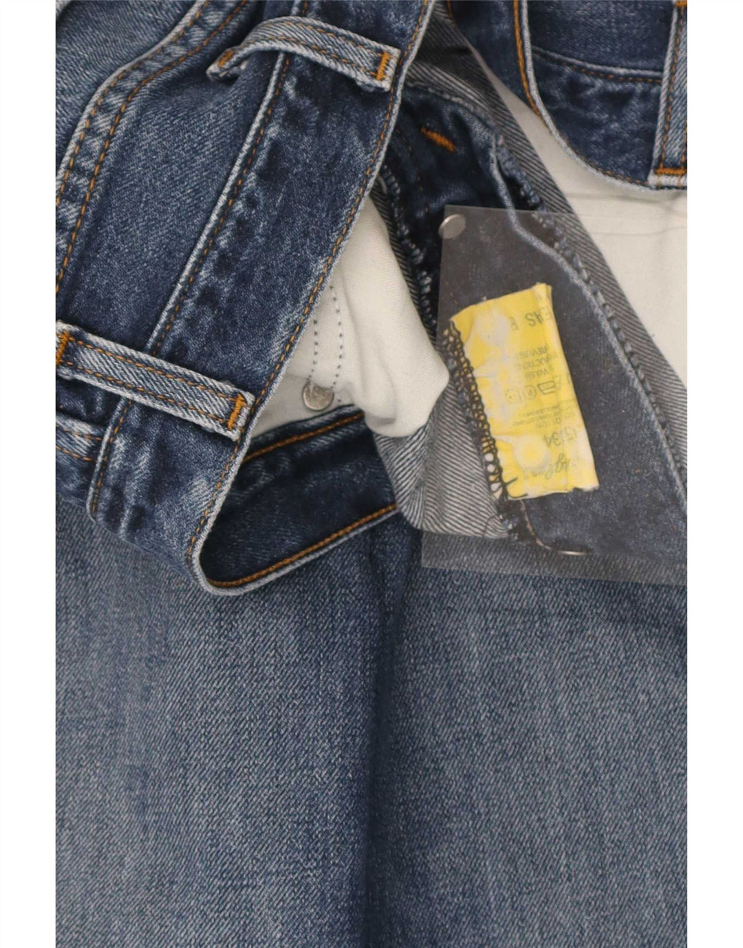 Jeans dritti da uomo Wrangler W33 L30 cotone blu