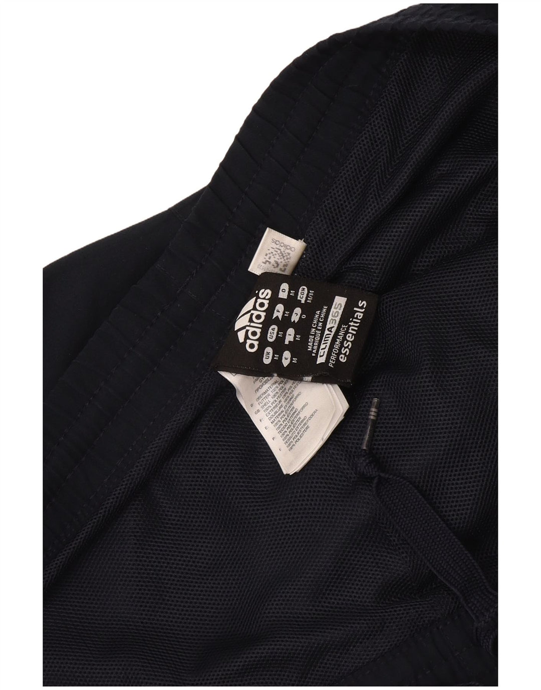 Pantaloncini sportivi Adidas Clima 365 da uomo medi in poliestere blu navy