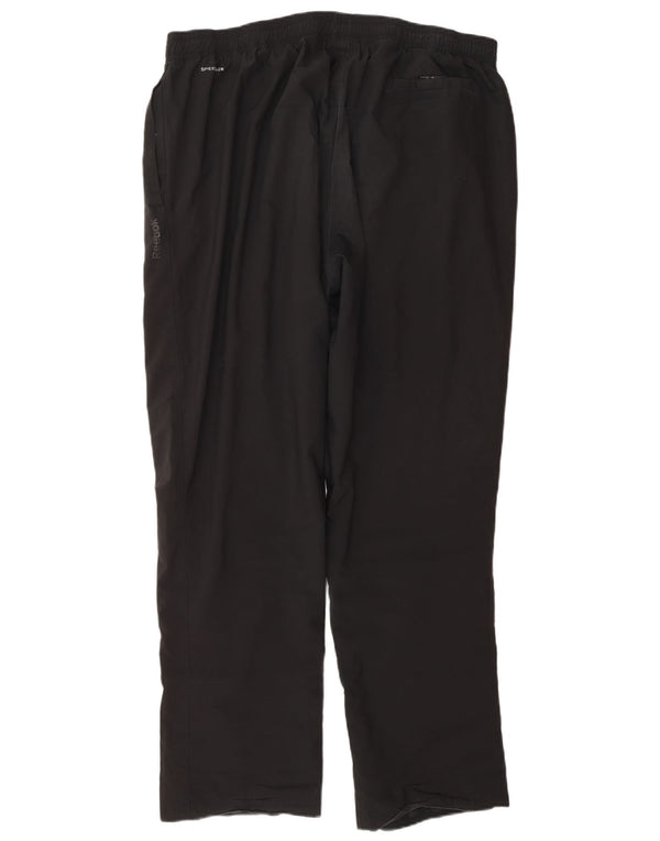 Pantaloni da tuta REEBOK da uomo XL poliestere nero