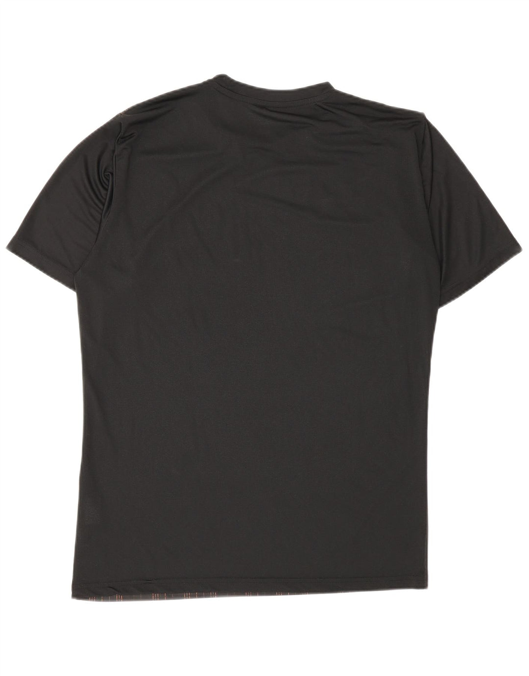 T-shirt da uomo Puma Top in poliestere geometrico nero medio