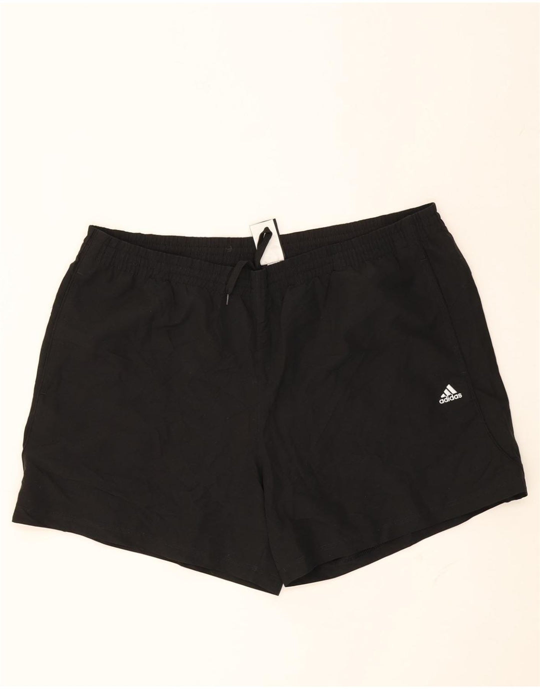 ADIDAS Mens Climalite Sport Shorts 2XL Black Polyester Vintage Adidas and Second-Hand Adidas from Messina Hembry 