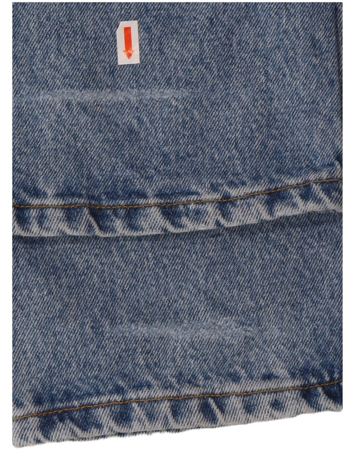 Jeans dritti da uomo WRANGLER W28 L32 Blu