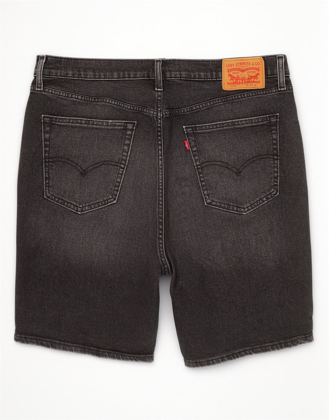 Pantaloncini di jeans Levi's 541 da uomo W36 grandi in cotone nero