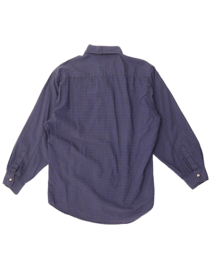 Camicia a quadri Levi's da uomo in cotone a quadri blu medio