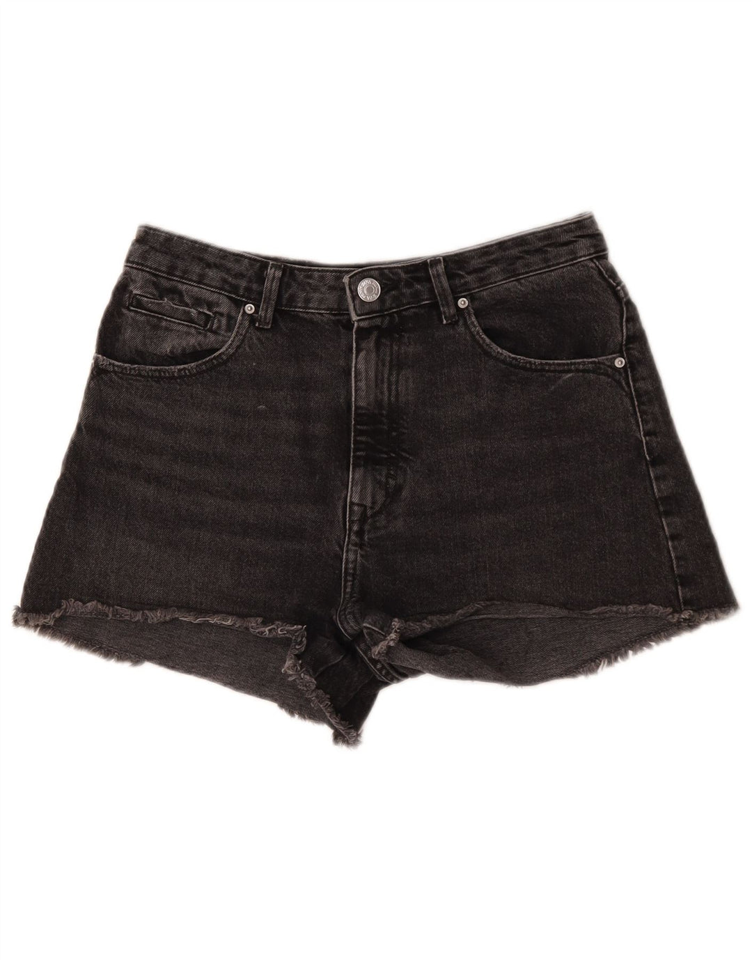 Pantaloncini di jeans da donna Zara EU 40 medi W30 neri