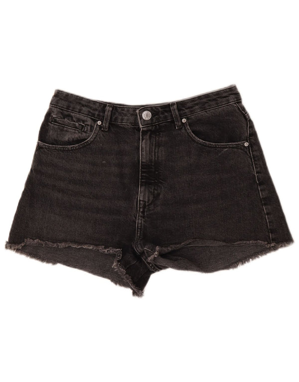 Pantaloncini di jeans da donna Zara EU 40 medi W30 neri