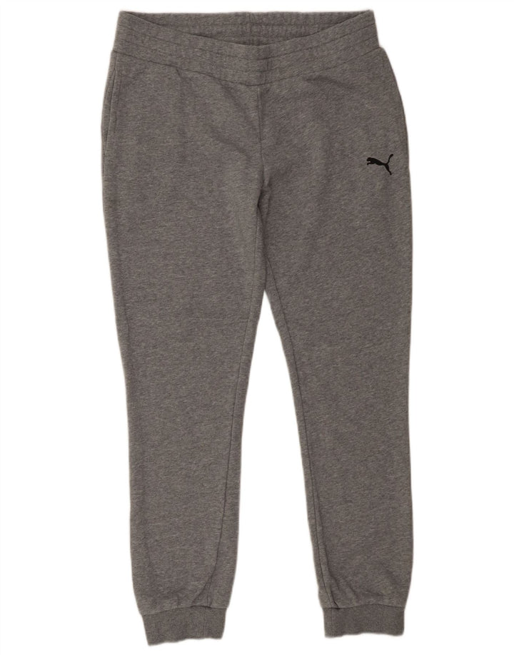 Pantaloni da tuta da uomo Puma Joggers grandi in cotone grigio
