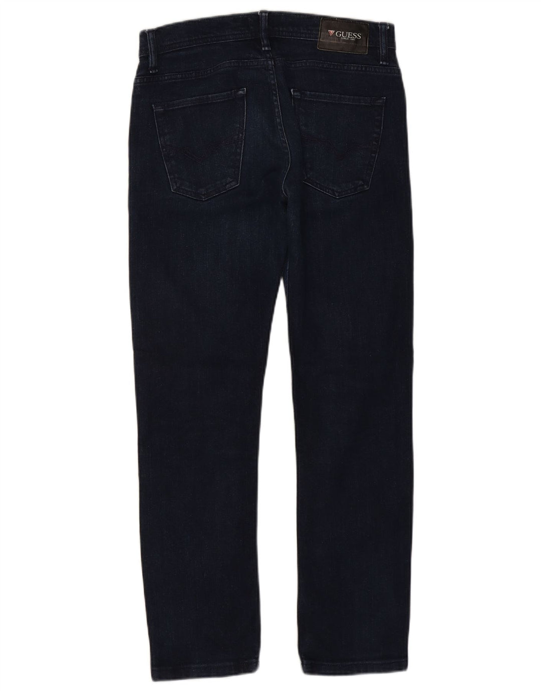 Jeans slim da uomo GUESS W29 L28 in cotone blu navy