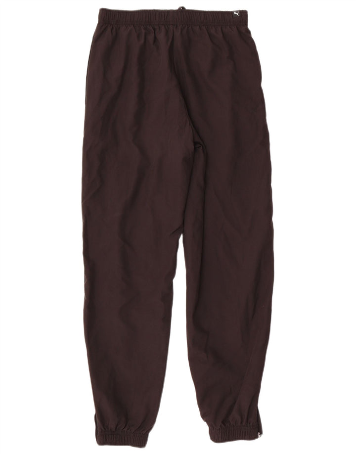 Pantaloni da tuta con grafica PUMA da ragazzo, pantaloni da jogging, 13-14 anni, poliestere nero