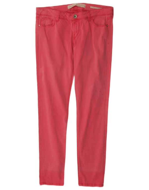 Pantaloni casual skinny Guess Beverly da donna W31 L30 in cotone rosa