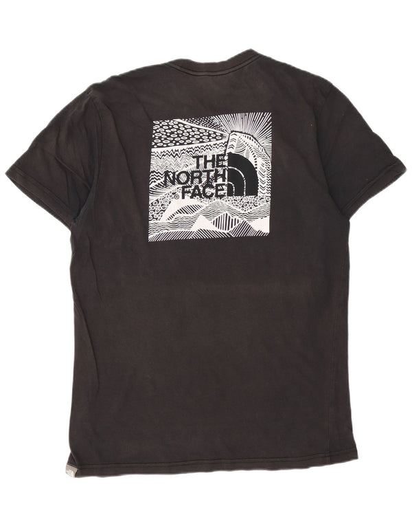 T-shirt grafica da uomo The North Face Top in cotone nero medio