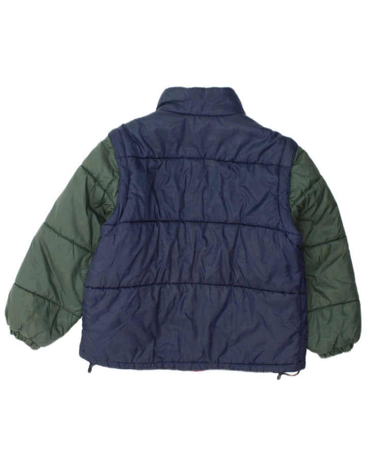 Giacca imbottita Meccano per ragazzi 12-13 anni Blu Navy Colourblock