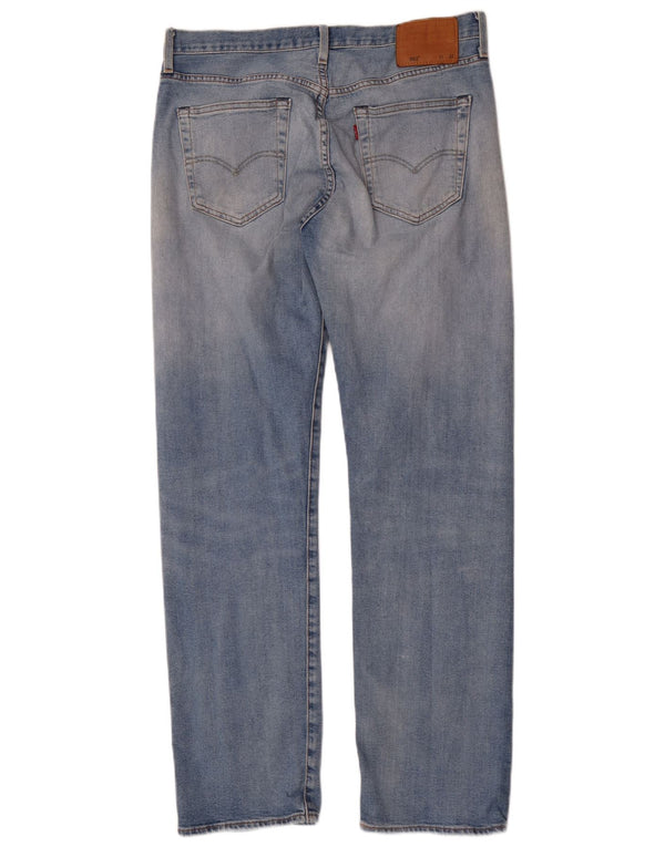 Levi's Uomo 501 Jeans dritti W33 L32 Cotone Blu