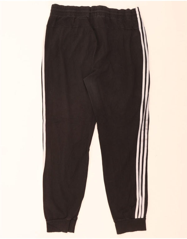 Pantaloni da tuta da donna Adidas Joggers UK 14 Large Black Cotton