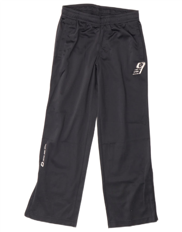 Pantaloni da tuta grafici da bambino Lotto 10-11 anni blu navy