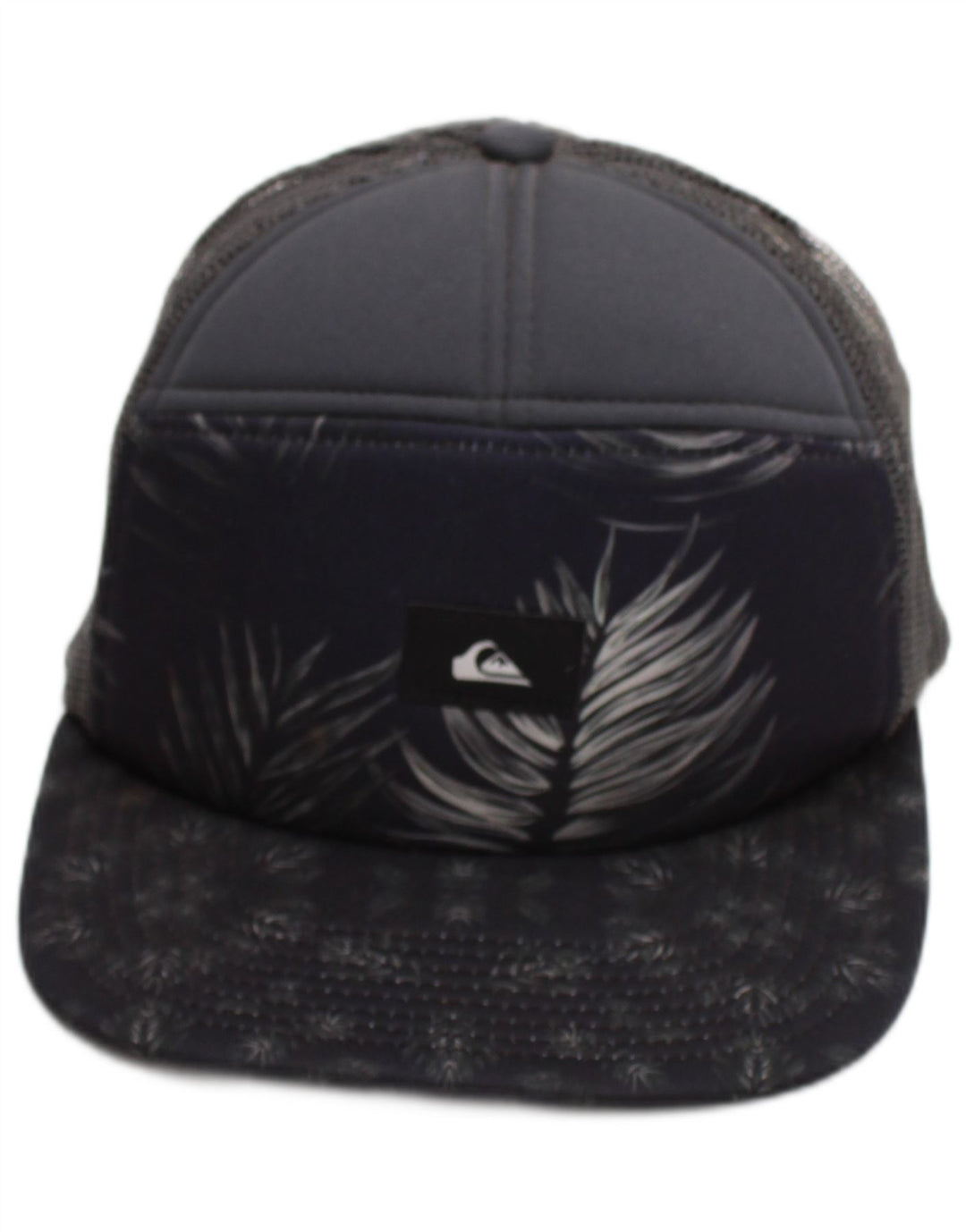 QUIKSILVER Mens Graphic Trucker Cap One Size Black Floral Polyester
