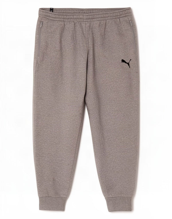 Pantaloni da tuta da uomo Puma Joggers XL in cotone chiazzato grigio