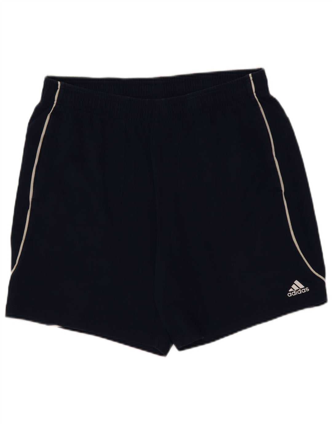 Pantaloncini sportivi Adidas da uomo di grandi dimensioni in cotone blu navy
