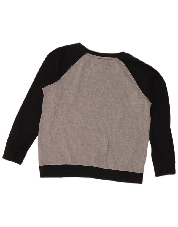 Felpa grafica da donna Levi's UK 10 Small Grey Colourblock