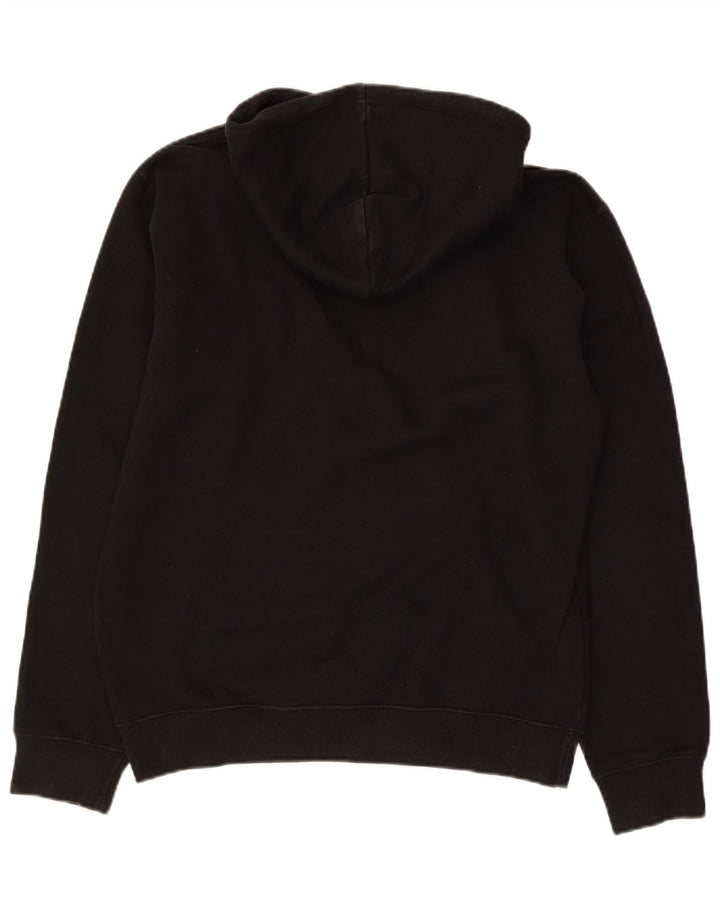 CHAMPION Mens Hoodie Jumper Medium Black Cotton
