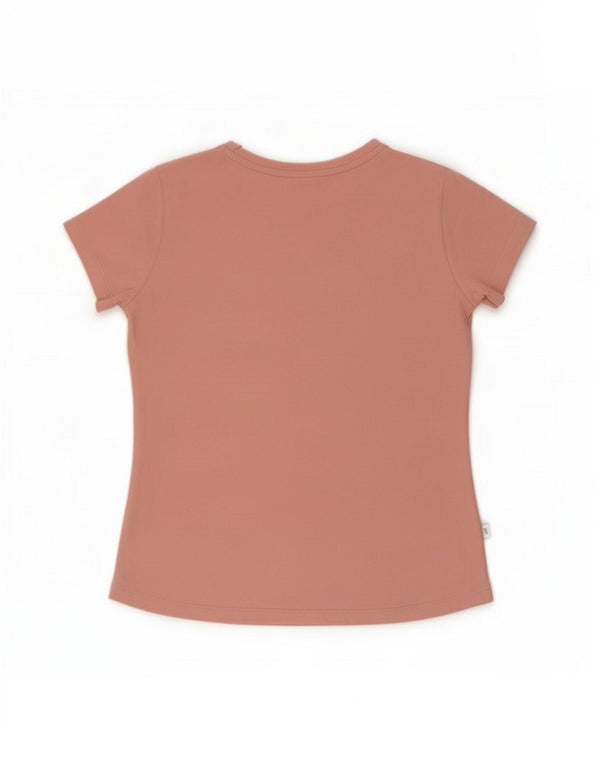 T-shirt grafica da donna Puma UK 10 piccola rosa