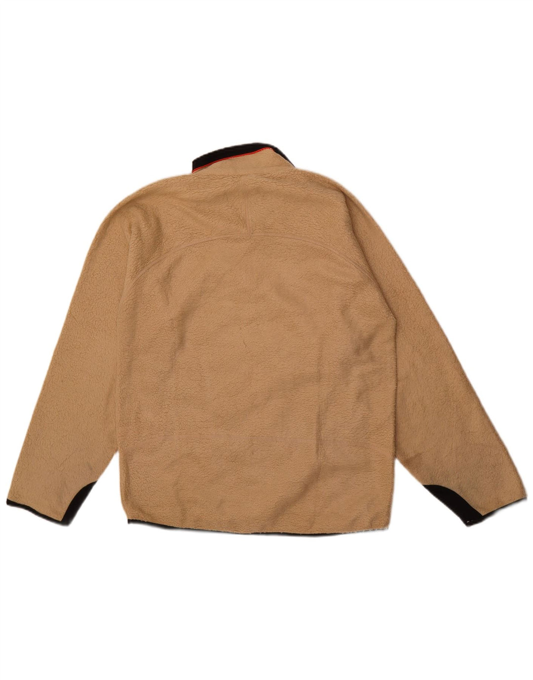 Giacca in pile da uomo Fila UK 36 Small Beige Colourblock Poliestere