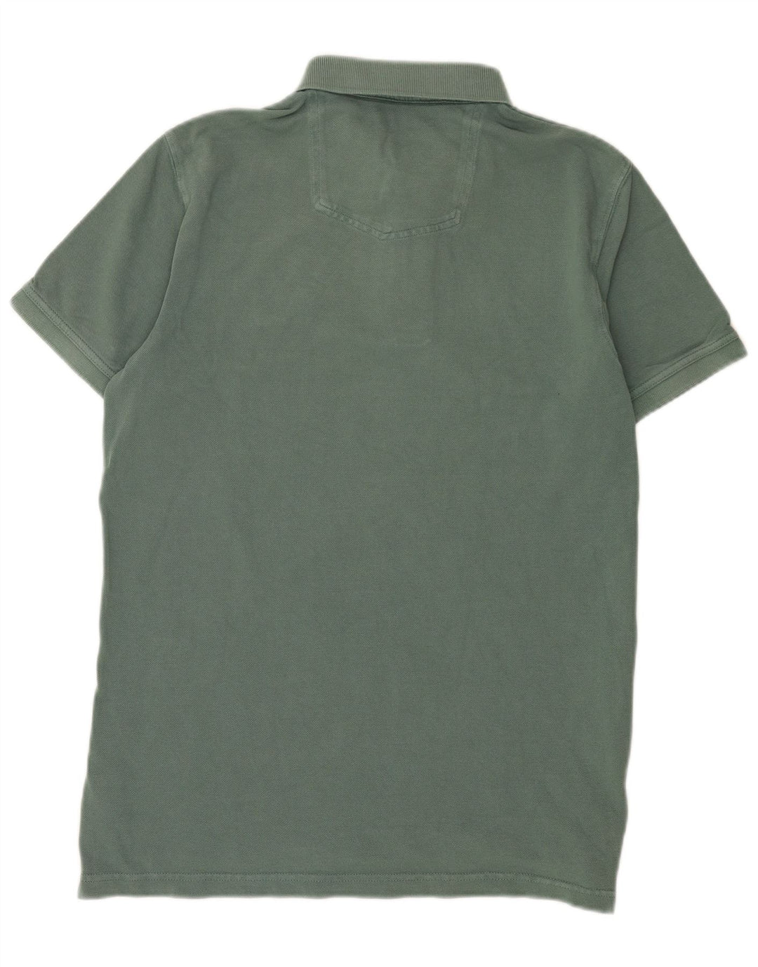 Polo da uomo Fat Face in cotone verde medio