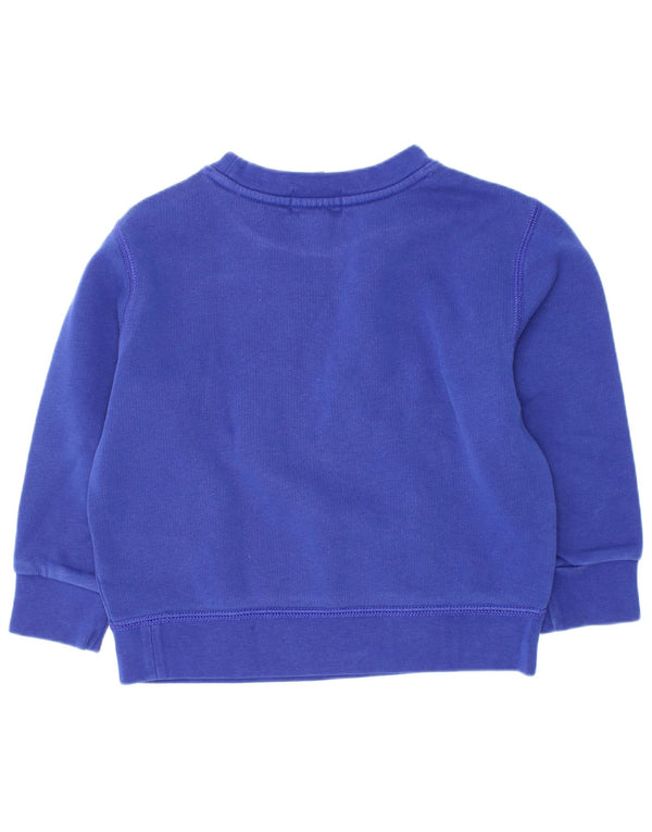 Polo Ralph Lauren Felpa grafica per ragazzi Maglione 2-3 anni in cotone blu