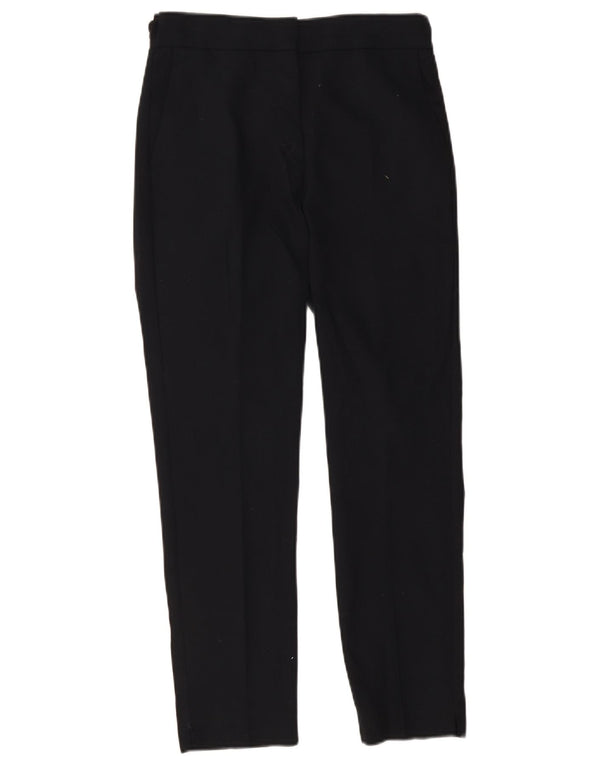 Pantaloni chino slim da donna Zara medi W30 L27 blu navy